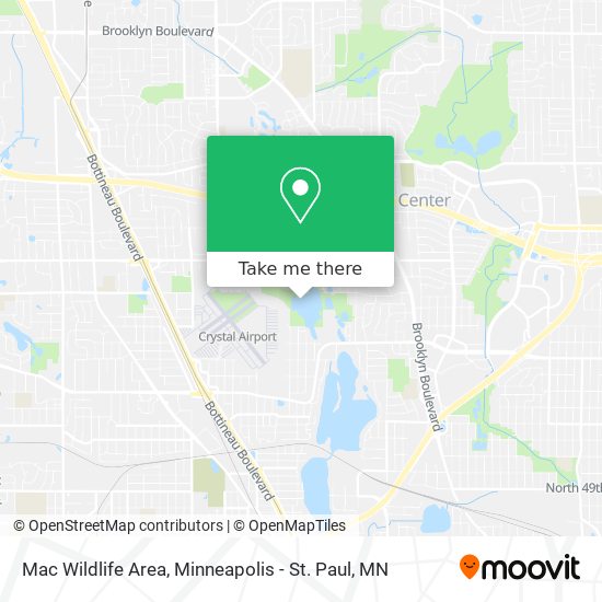 Mac Wildlife Area map