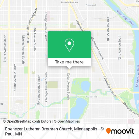 Ebenezer Lutheran Brethren Church map