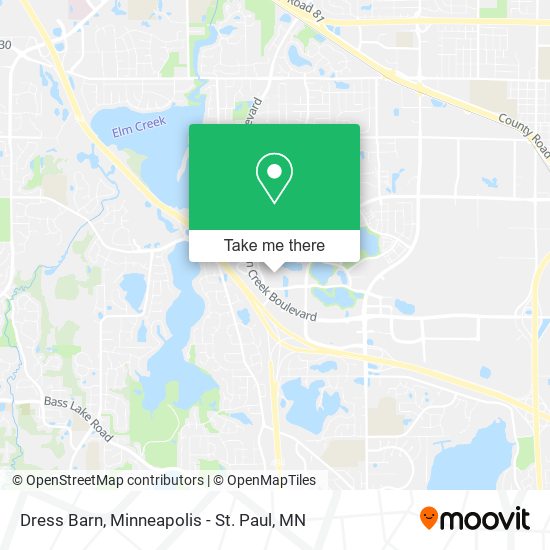 Mapa de Dress Barn