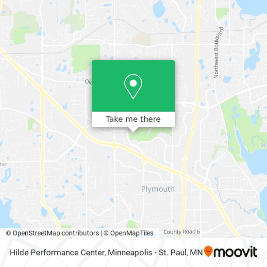 Hilde Performance Center map