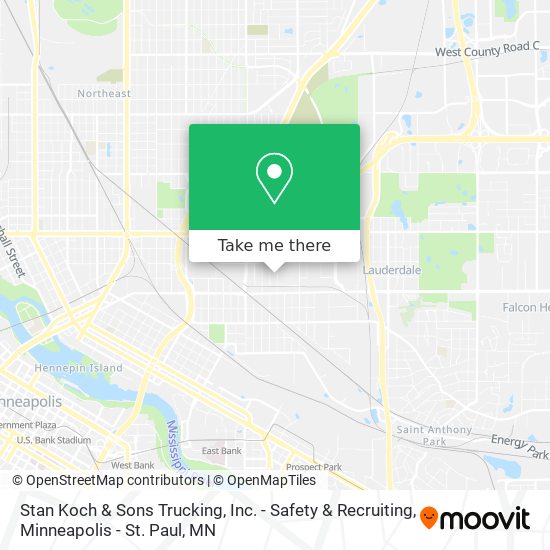 Mapa de Stan Koch & Sons Trucking, Inc. - Safety & Recruiting