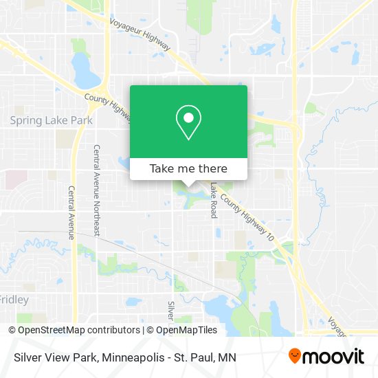 Mapa de Silver View Park