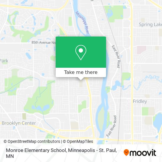 Mapa de Monroe Elementary School