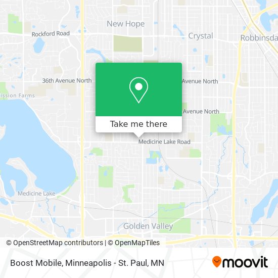 Boost Mobile map