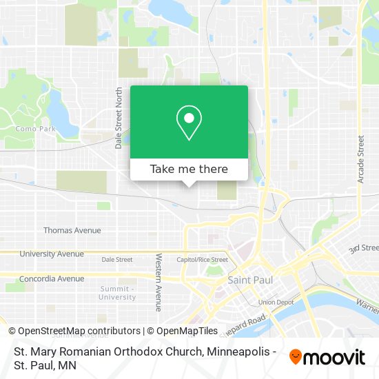 St. Mary Romanian Orthodox Church map
