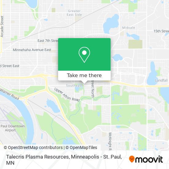 Talecris Plasma Resources map