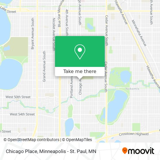 Chicago Place map