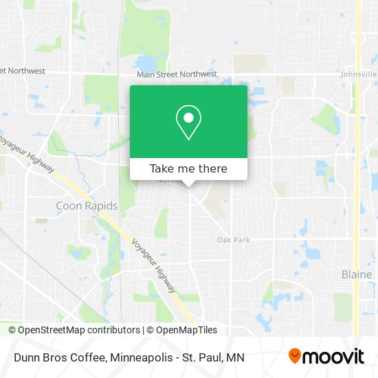Mapa de Dunn Bros Coffee