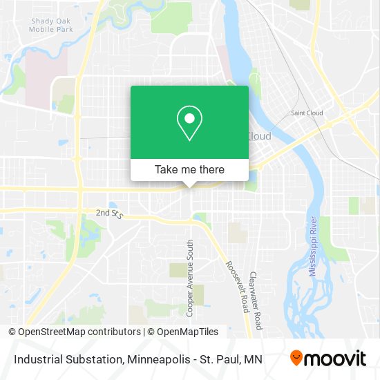 Mapa de Industrial Substation