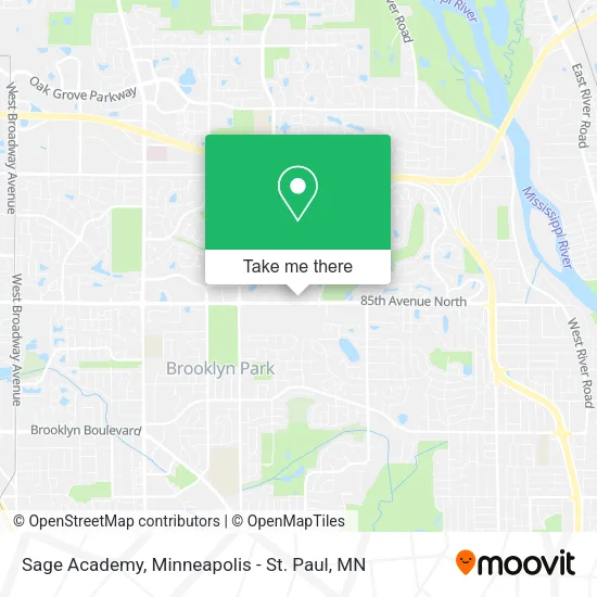 Sage Academy map