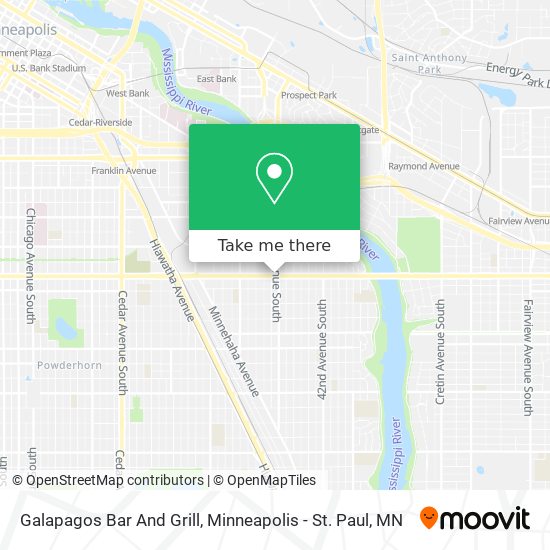 Galapagos Bar And Grill map