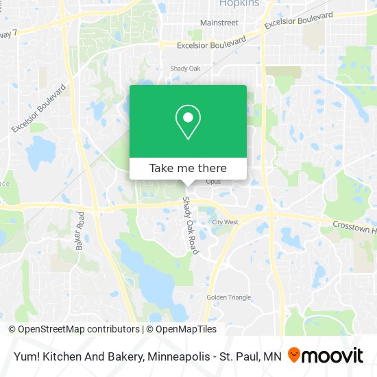 Yum! Kitchen And Bakery map