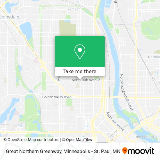 Great Northern Greenway map