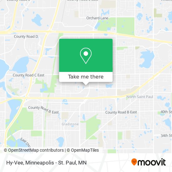 Hy-Vee map