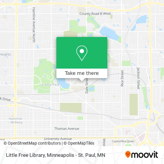 Mapa de Little Free Library