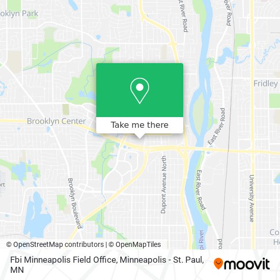 Fbi Minneapolis Field Office map