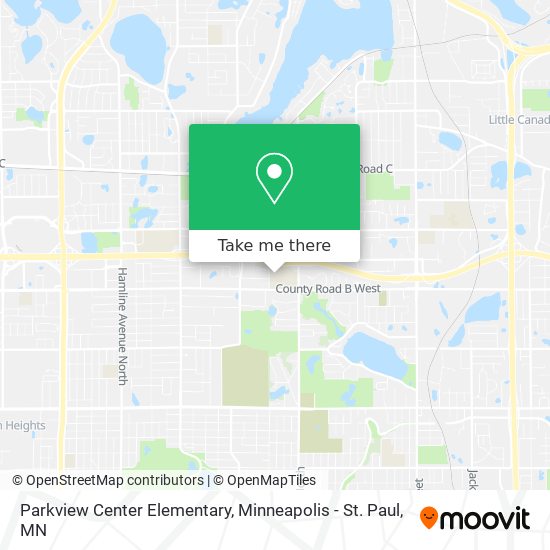 Parkview Center Elementary map