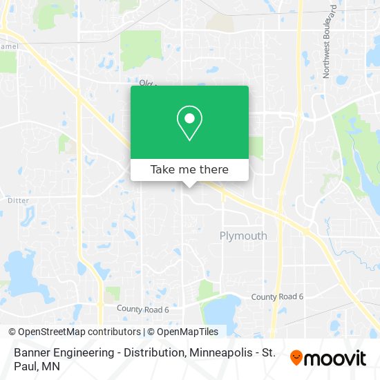 Banner Engineering - Distribution map