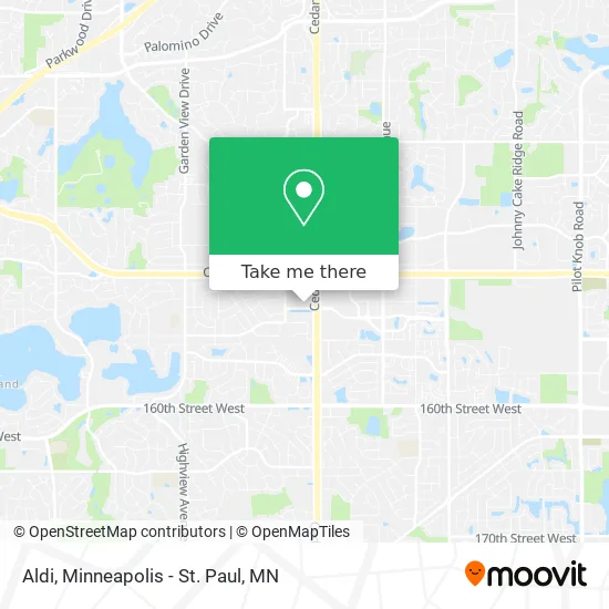 Mapa de Aldi
