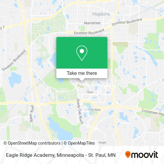 Mapa de Eagle Ridge Academy