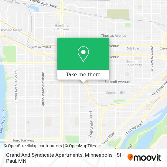 Grand And Syndicate Apartments map