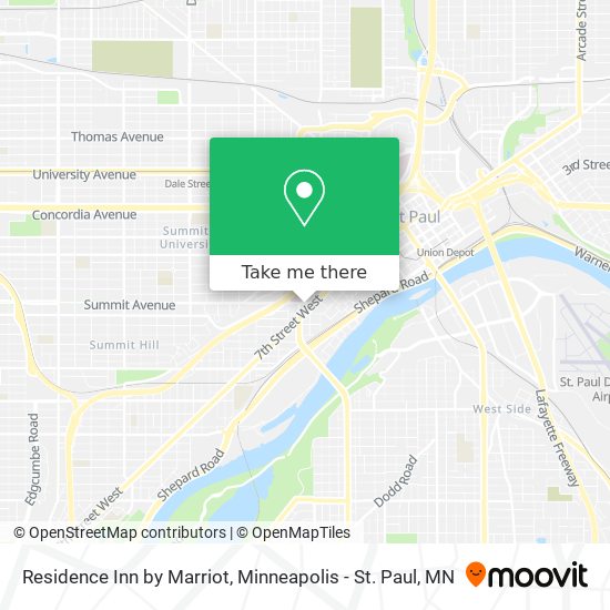 Residence Inn by Marriot map