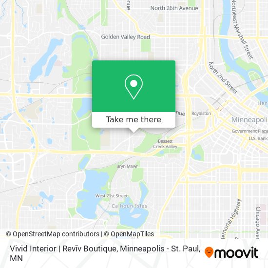 Vivid Interior | Revīv Boutique map