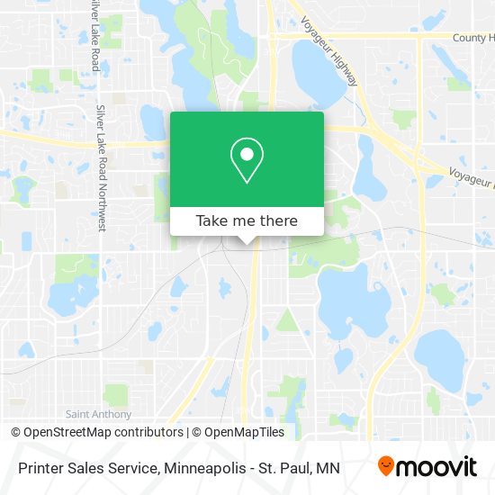 Mapa de Printer Sales Service