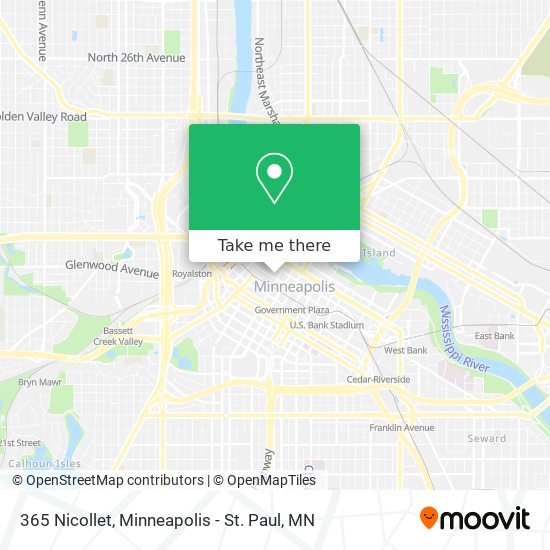 365 Nicollet map