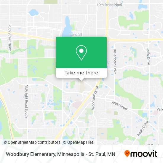 Woodbury Elementary map