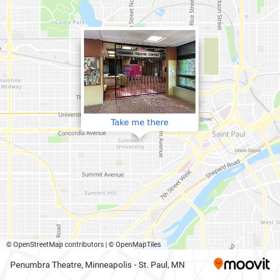 Penumbra Theatre map