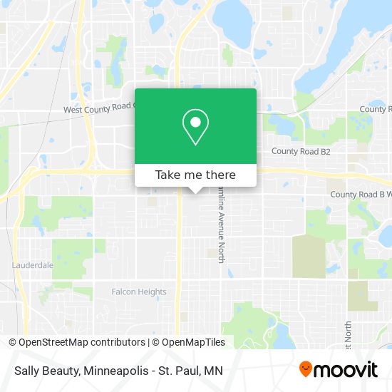 Sally Beauty map