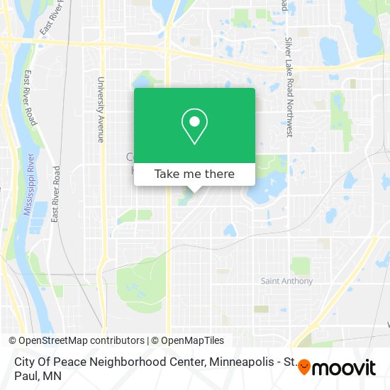 City Of Peace Neighborhood Center map