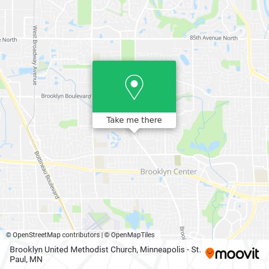 Brooklyn United Methodist Church map