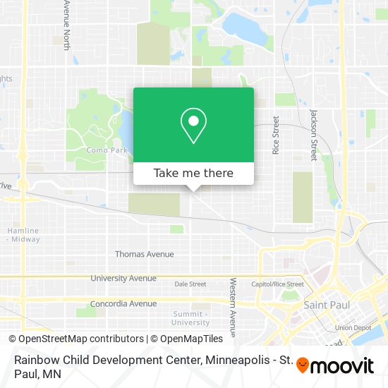 Mapa de Rainbow Child Development Center