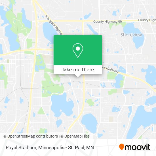 Mapa de Royal Stadium