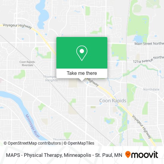 MAPS - Physical Therapy map