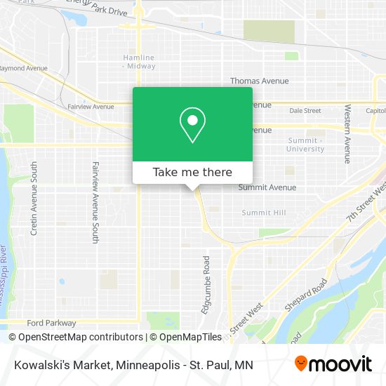 Kowalski's Market map