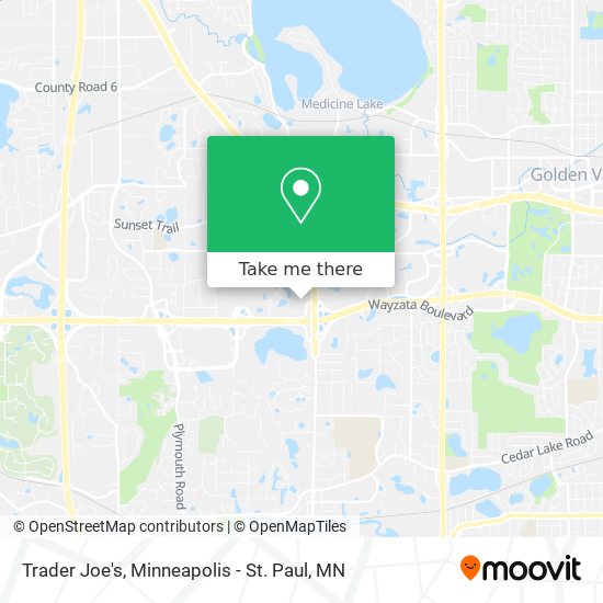 Mapa de Trader Joe's