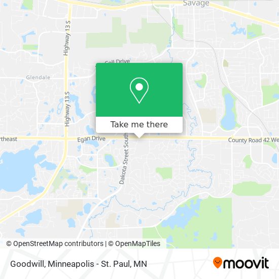 Goodwill map