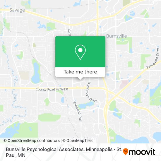 Bunsville Psychological Associates map