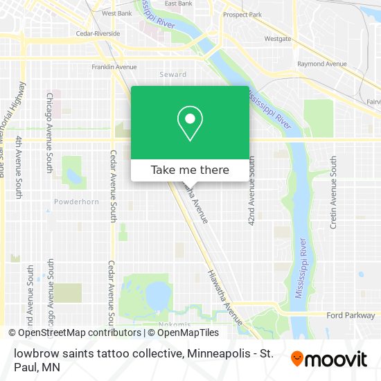 lowbrow saints tattoo collective map
