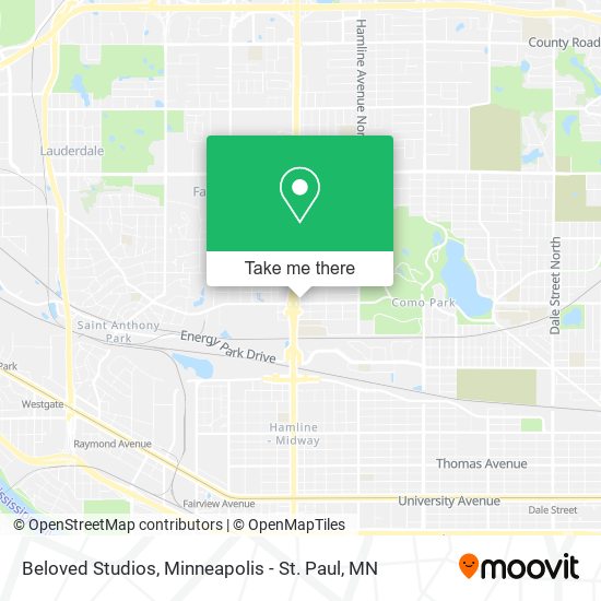 Beloved Studios map