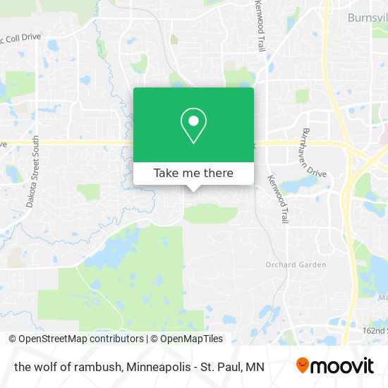 the wolf of rambush map