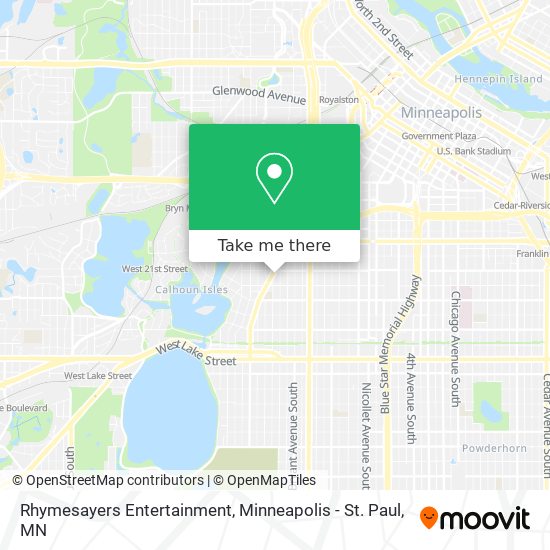 Rhymesayers Entertainment map