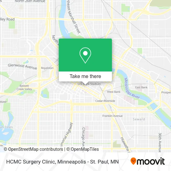 HCMC Surgery Clinic map