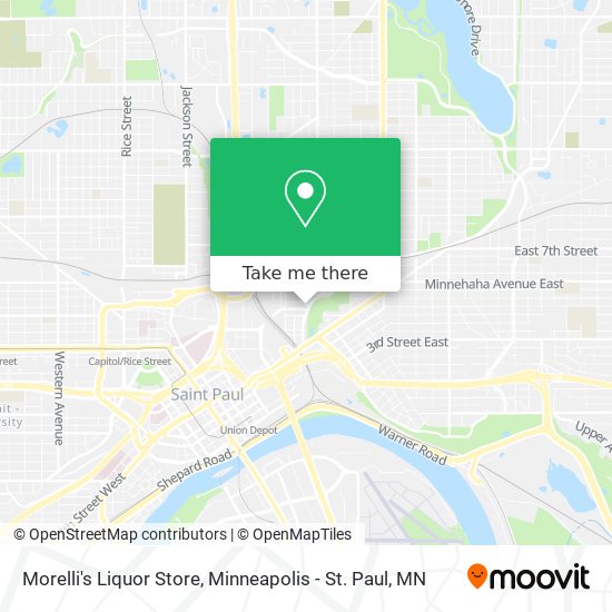 Morelli's Liquor Store map