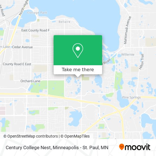 Century College Nest map