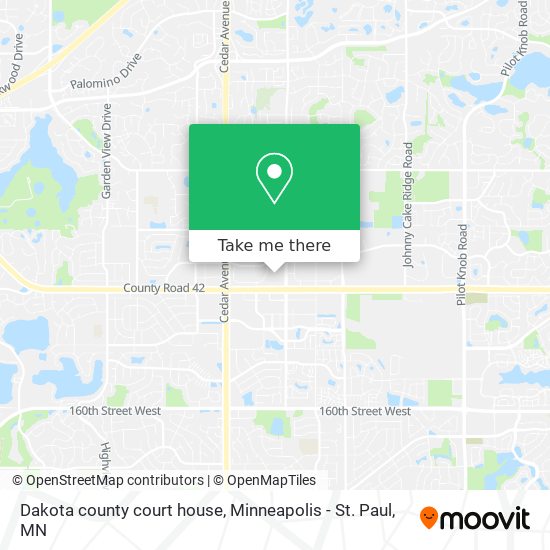 Dakota county court house map