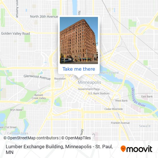 Lumber Exchange Building map